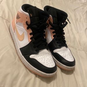 High top Air Jordan 1s